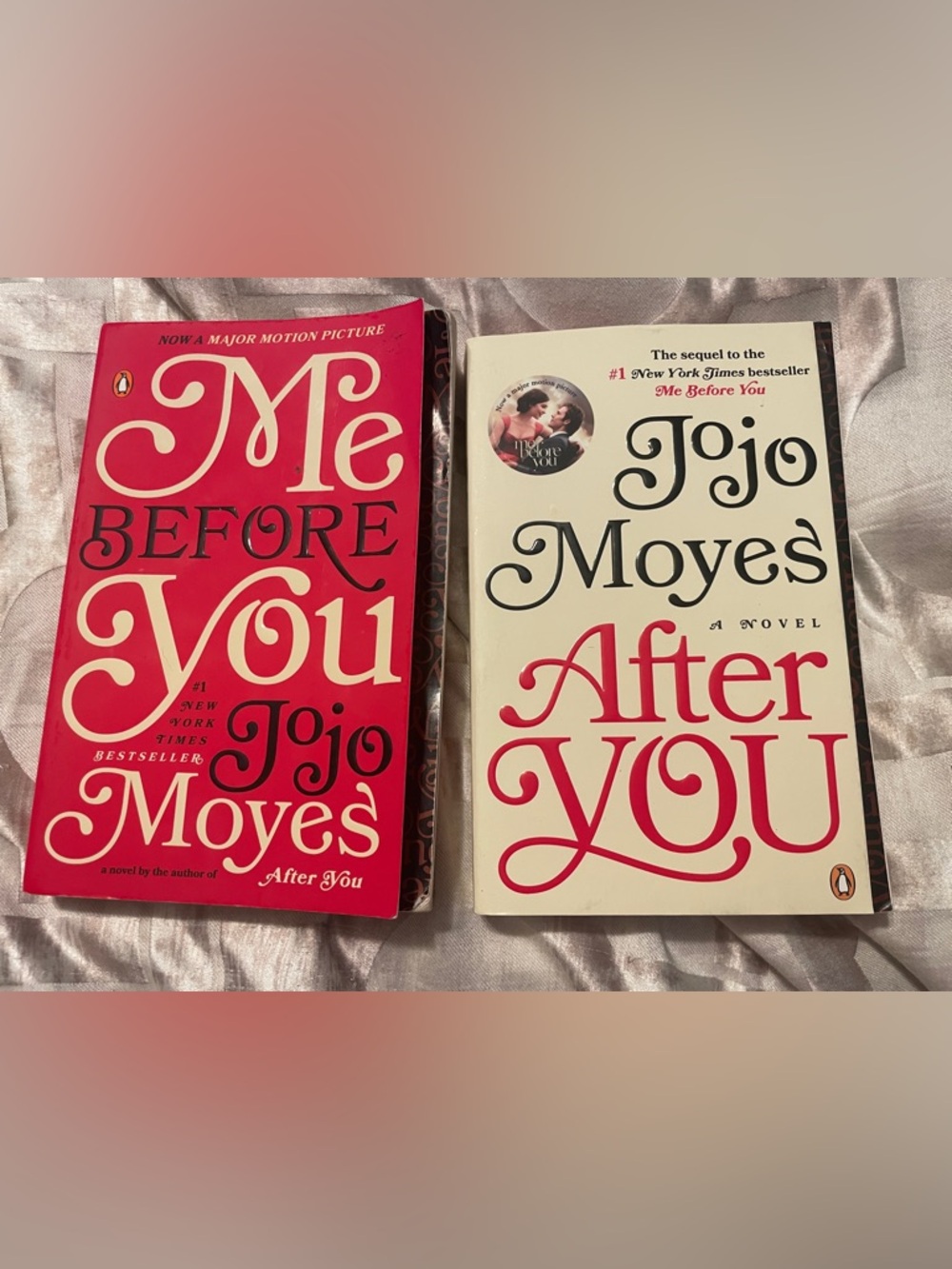 Jojo Moyes Paperback set - Me Before You After You- NY times best seller